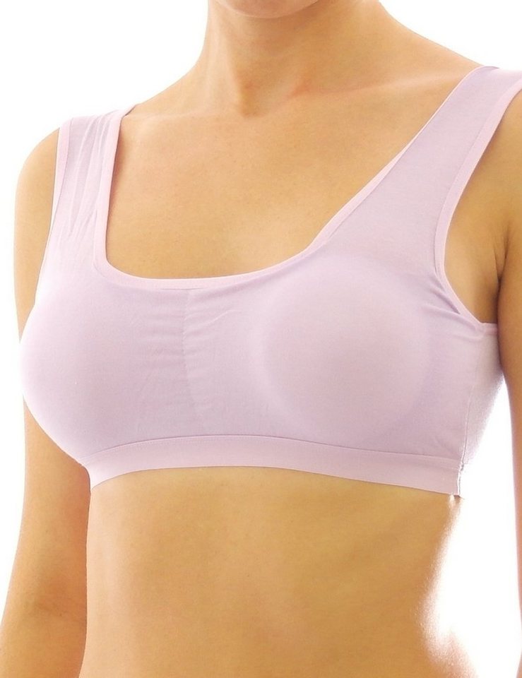 YESET BH-Träger Damen Girl Mädchen Sport BH Comfort Bustier Unterwäsche Top Bambus 0972 YESET BH-Träger Damen Girl Mädchen Sport BH Comfort Bustier Unterwäsche Top Bambus 0972 von YESET
