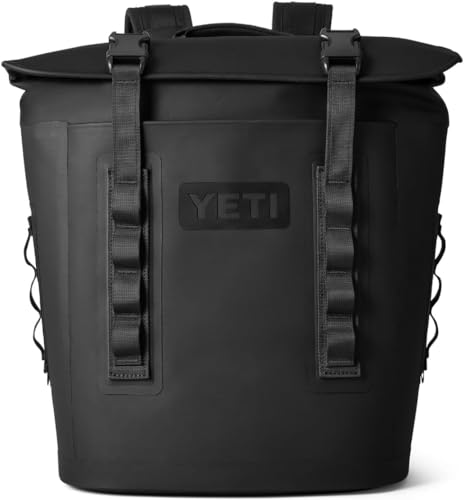 YETI EU Hopper Kühltaschen Rucksack, Schwarz, M12 - Kühlrucksack mit Magnetverschluss, Wasserabwehr und Reinigungsfreundlich, kleiner Pocket für wichtige Gegenstände YETI EU Hopper Kühltaschen Rucksack, Schwarz, M12 - Kühlrucksack mit Magnetverschluss, Wasserabwehr und Reinigungsfreundlich, kleiner Pocket für wichtige Gegenstände von YETI