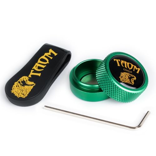 YEUEK TAOM Pool-Kreidehalter, runde Form, praktisches Werkzeug, Billardzubehör, magnetische Mini-Kreidespitze, Behälter, runde Box, Billard YEUEK TAOM Pool-Kreidehalter, runde Form, praktisches Werkzeug, Billardzubehör, magnetische Mini-Kreidespitze, Behälter, runde Box, Billard von YEUEK