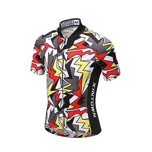 YFPICO Cycling wear Radtrikot Mädchen/Jungen Fahrradtrikot schnelltrocknend, Blitz, 146 YFPICO Cycling wear Radtrikot Mädchen/Jungen Fahrradtrikot schnelltrocknend, Blitz, 146 von YFPICO
