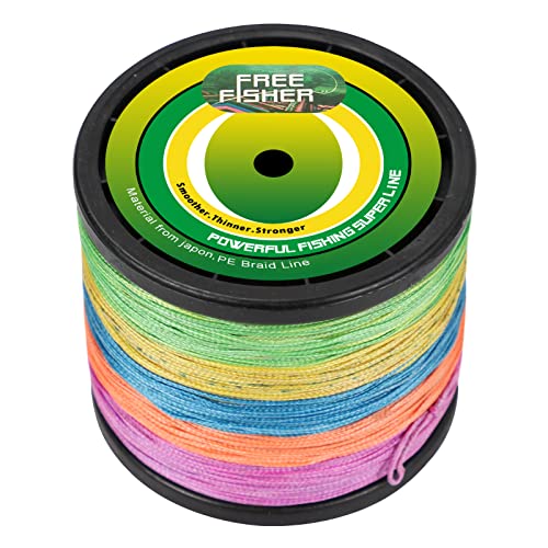 YFPICO Geflochtene Angelschnur 8 Fach 300M Angelschnur Geflochten Stark PE Braided Fishing Line Geflochtene Angelschnüre Angel Schnur für Salzwasser Süßwasserangeln,Farbig YFPICO Geflochtene Angelschnur 8 Fach 300M Angelschnur Geflochten Stark PE Braided Fishing Line Geflochtene Angelschnüre Angel Schnur für Salzwasser Süßwasserangeln,Farbig von YFPICO