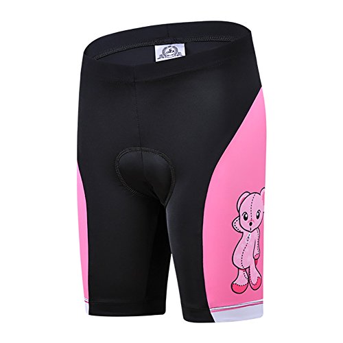 YFPICO Kinder Fahrrad-Shorts/Rad-Hose Mit Innenhose/Mountainbike - Atmungsaktiv schnelltrocknend, Rosa, 116 YFPICO Kinder Fahrrad-Shorts/Rad-Hose Mit Innenhose/Mountainbike - Atmungsaktiv schnelltrocknend, Rosa, 116 von YFPICO