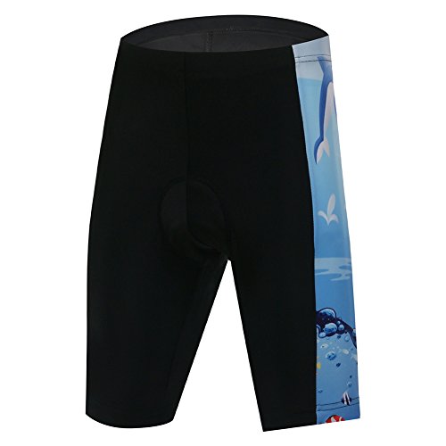 YFPICO Kinder Fahrrad-Shorts/Rad-Hose Mit Innenhose/Mountainbike - Atmungsaktiv schnelltrocknend, Schwarz, 116 YFPICO Kinder Fahrrad-Shorts/Rad-Hose Mit Innenhose/Mountainbike - Atmungsaktiv schnelltrocknend, Schwarz, 116 von YFPICO