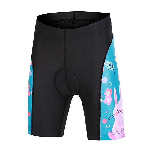 YFPICO Kinder Radsport Bekleidung- Radhose Kurz, Blaugrün, 116 YFPICO Kinder Radsport Bekleidung- Radhose Kurz, Blaugrün, 116 von YFPICO