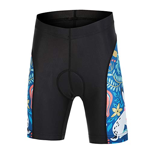 YFPICO Kinder Radsport Bekleidung- Radhose Kurz, Grau Blau, 116 YFPICO Kinder Radsport Bekleidung- Radhose Kurz, Grau Blau, 116 von YFPICO
