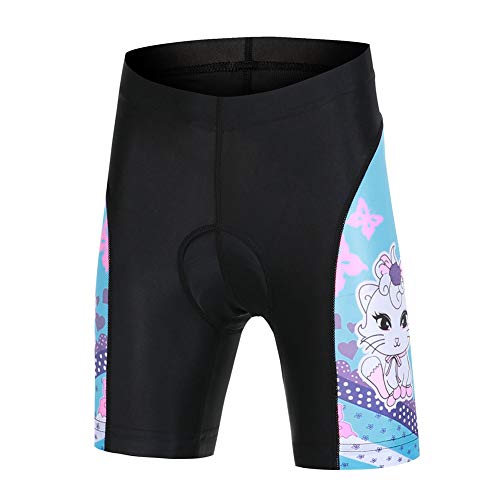 YFPICO Kinder Radsport Bekleidung- Radhose Kurz, Himmelblau, 104/110 YFPICO Kinder Radsport Bekleidung- Radhose Kurz, Himmelblau, 104/110 von YFPICO
