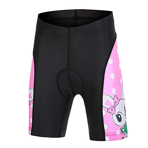 YFPICO Kinder Radsport Bekleidung- Radhose Kurz, Rosa Kaninchendruck, 122/128 YFPICO Kinder Radsport Bekleidung- Radhose Kurz, Rosa Kaninchendruck, 122/128 von YFPICO