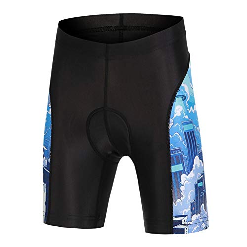 YFPICO Kinder Radsport Bekleidung- Radhose Kurz, Seedruck, 152/158 YFPICO Kinder Radsport Bekleidung- Radhose Kurz, Seedruck, 152/158 von YFPICO