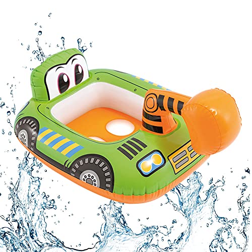 YGCHEN Kinder Schwimmring Aufblasbar Baby Schwimmreifen Bagger Swimming Pool Luftmatratze Wasserring Aufblasbar Sicherheitssitz Wasserspielzeug Beach Party Auto Schwimmkissen YGCHEN Kinder Schwimmring Aufblasbar Baby Schwimmreifen Bagger Swimming Pool Luftmatratze Wasserring Aufblasbar Sicherheitssitz Wasserspielzeug Beach Party Auto Schwimmkissen von YGCHEN