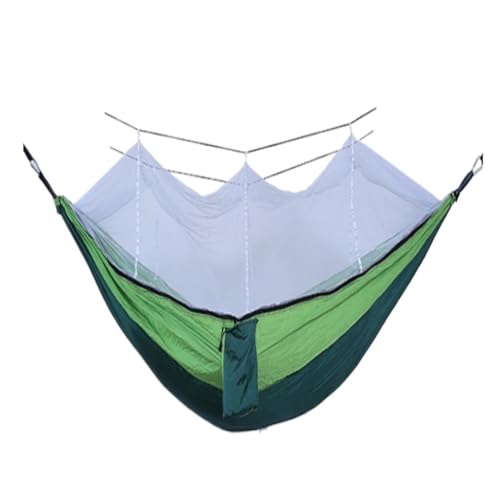 YGDYFDC Reisehängematte Outdoor Tragbare Camping Einzigen Doppel Moskito Net Hängematte Anti-moskito Camping Mesh Moskito Net Hängematte Ultraleichte Hängematte(D) von YGDYFDC