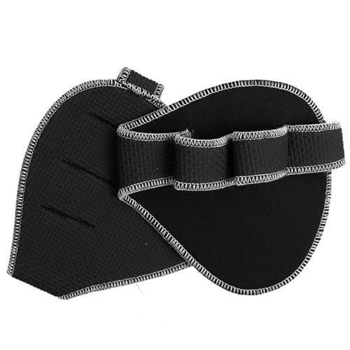 YGLONG Griffpolster Neopren-Griffpolster, Hebegriffe, Fitnessstudio, Workout-Handschuhe, Hebepolster for Gewichtheben, Powerlifting, Fitnessstudio-Handschuhe, Handgriffschutz(White-NO Silicone) von YGLONG