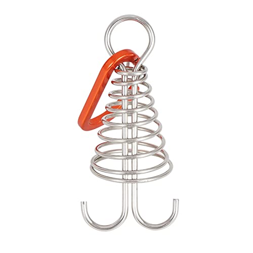 Robuster Pin Und Spiralfeder Karabiner Pin Seilschnalle Camp Wander Hakenplatte von YHAILI