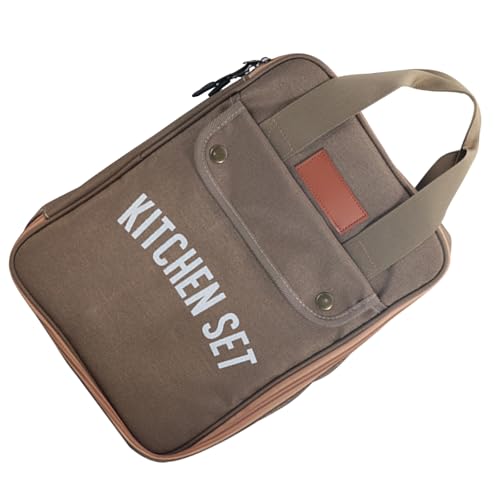 YHAILI Grill Kochgeschirr Tragetaschen Picknicks Kochgeschirr Aufbewahrungstasche Outdoor Camping Kochgeschirr Küchenutensilien Tasche von YHAILI