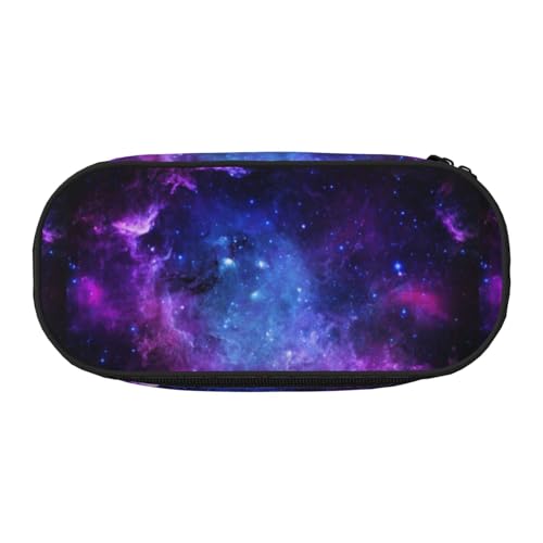 YHBLYKXP Galaxy Print Oxford Tuch Federmäppchen mit geordneten Netzfächern - eine praktische Wahl oder Reise von YHBLYKXP