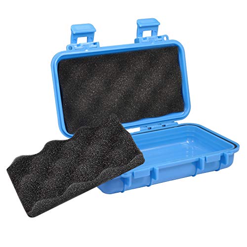 YHG Stoßfeste Box, wasserdicht, Hartschalen-Schutzhülle aus Kunststoff, Festplattenhülle für Outdoor-Überlebenskasten, luftdicht (Blau, L) YHG Stoßfeste Box, wasserdicht, Hartschalen-Schutzhülle aus Kunststoff, Festplattenhülle für Outdoor-Überlebenskasten, luftdicht (Blau, L) von YHG