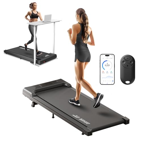 Walking Pad mit Steigung, 4 in 1 Laufband mit APP und Fernbedienung, Treadmill 2.5HP Laufband für Unter dem Schreibtisch, Kleines Laufkissen-Laufband für Büro und Zuhause Walking Pad mit Steigung, 4 in 1 Laufband mit APP und Fernbedienung, Treadmill 2.5HP Laufband für Unter dem Schreibtisch, Kleines Laufkissen-Laufband für Büro und Zuhause von YHR