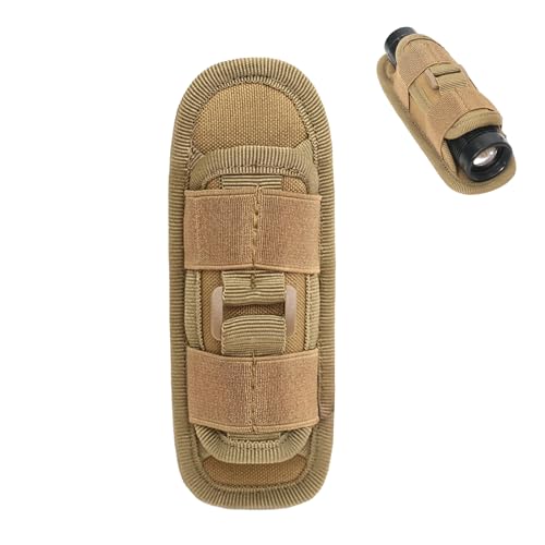 YHZNAGEM Taktische Molle Taschenlampe Holster 360 Grad drehbare Taschenlampe Tasche für Gürtel Taschenlampe Tasche Gürtel Clip YHZNAGEM Taktische Molle Taschenlampe Holster 360 Grad drehbare Taschenlampe Tasche für Gürtel Taschenlampe Tasche Gürtel Clip von YHZNAGEM