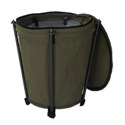 YIAGXIVG Outdoor Camping Mülleimer Tragbare Mülltonne Leichte Eimer Container Wandern Camping von YIAGXIVG