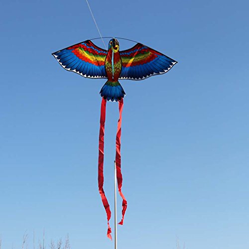 Neue Papagei Vogel Drachen Outdoor Drachen Fliegen Spielzeug Für Kinder Kinder Lenkdrachen Für Erwachsene von YIGZYCN