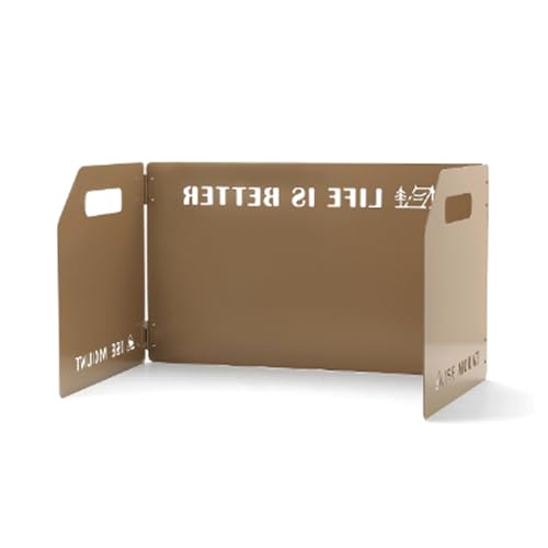 YIGZYCN Faltbarer Windschutz Für Outdoor Picknick Rucksackreisen Kochen Robuster Zusammenklappbarer Windschutz Camping Zubehör Windschutzscheibe Mit Tragetasche Robuster Outdoor Gasherd Wind YIGZYCN Faltbarer Windschutz Für Outdoor Picknick Rucksackreisen Kochen Robuster Zusammenklappbarer Windschutz Camping Zubehör Windschutzscheibe Mit Tragetasche Robuster Outdoor Gasherd Wind von YIGZYCN
