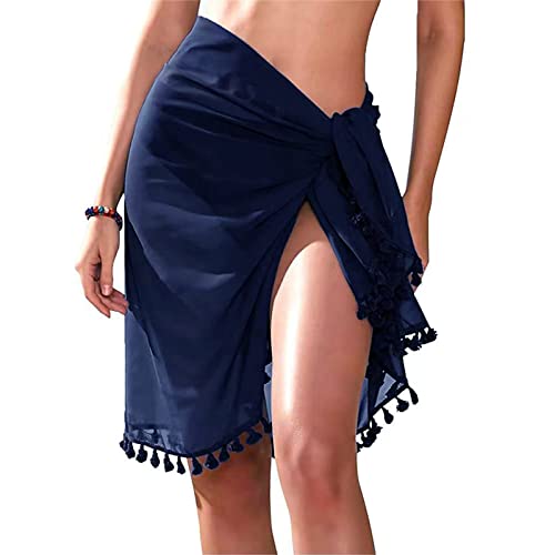 YIGZYCN Frauen Strandtuch Bikinis Cover Bademode Wrap Kurzer Rock Sarongs Schal Badeanzug Beachwear Badeanzug Schal von YIGZYCN
