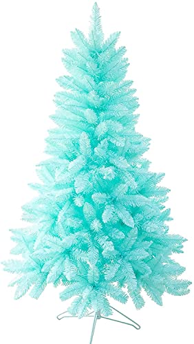 Weihnachtsbaum, Künstliche Bäume Dekoration Weihnachtsbaum Blau Künstlich Verschlüsselt Deluxe Home Office Weihnachtsdekoration Weihnachtsbaum (Farbe: Blau; Größe: 7 Fuß (2,1 m)) (4 Fuß (12 m)) (7 von YIHANSS