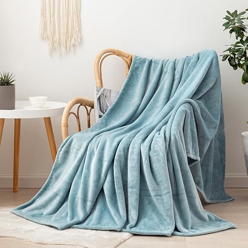 YIHANSS Kuscheldecke, Flanell-Fleece-Überwurf, Decke, 150 x 200 cm, Sofaüberwurf, einfarbig, dekorative Sofaüberwurf, Bettdecke/Gelb/150 x 200 cm von YIHANSS