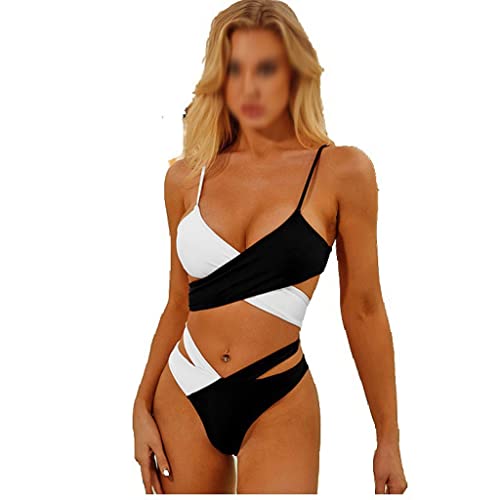 YIHANSS Sexy Bikini-Strandbekleidung für Damen, Bikini-Set, Badeanzug, Push-Up-Badeanzug (Farbe: A, Größe: XL-Code) (A XL-Code) von YIHANSS