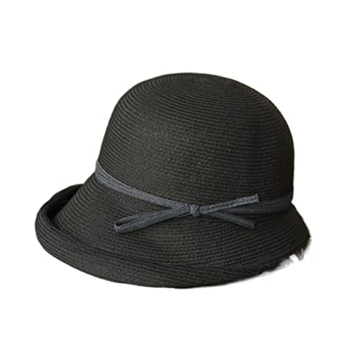 YIHANSS Sonnenhut Strandhut Damen Floppy Brim Sonnenhut Sommer Strohhut Modischer UV-Schutz Strandhut Strohhut Hüte von YIHANSS