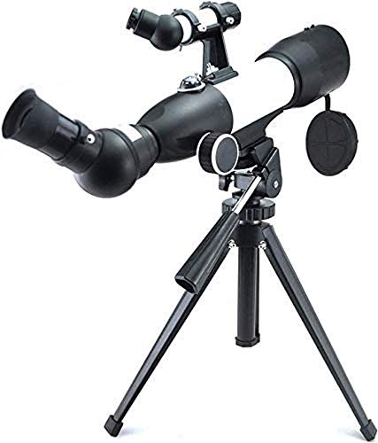 YIHANSS Tragbares Teleskop, professionelle HD-Teleskop-Refraktoren-Astronomie mit Stativ, 60 mm HD tragbare Weltraumteleskopuhr von YIHANSS