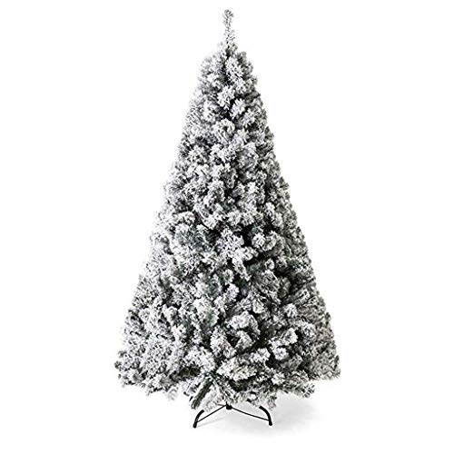 YIHANSS Weihnachtsbäume Künstliche Weihnachtsbäume 4ft/5ft/6ft/7ft Künstlicher Weihnachtsbaum Schneebedeckte Kiefer Elegantes Traditionelles Zuhause (Weihnachtsbaumgeschenke) (1,8 m) Das Neue von YIHANSS