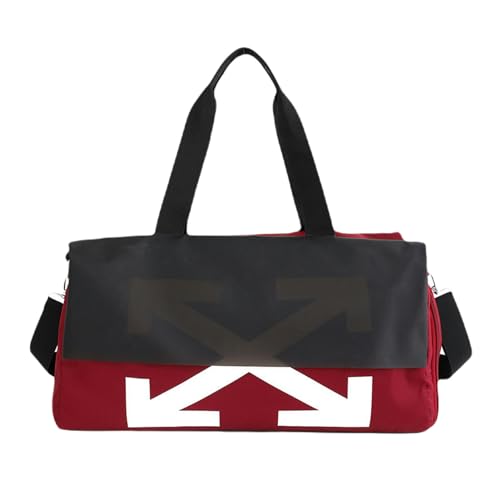 YIMAISZQ handgepäck Tasche Reisetasche Gepäckbeutel Anti -Plash -Wasser -Handtasche Sport Fitness Yoga Bag-rot-46 * 24 * 25 von YIMAISZQ