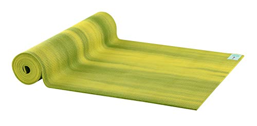 YIN-YANG DELUXE Yogamatte 6mm - 61x183cm - Grün/Gelb YIN-YANG DELUXE Yogamatte 6mm - 61x183cm - Grün/Gelb von AKO