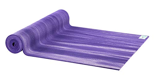YIN-YANG DELUXE Yogamatte 6 mm - 61x183cm - Lila/Weiß YIN-YANG DELUXE Yogamatte 6 mm - 61x183cm - Lila/Weiß von AKO