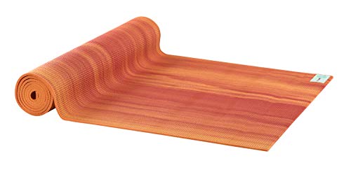YIN-YANG DELUXE Yogamatte 6mm - 61x183cm - Rot/Orange YIN-YANG DELUXE Yogamatte 6mm - 61x183cm - Rot/Orange von AKO