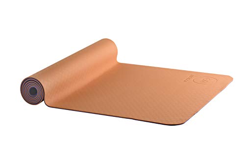 YIN-YANG EARTH Doppelseitige Yogamatte 6mm - 61x183cm - Orange/Lila YIN-YANG EARTH Doppelseitige Yogamatte 6mm - 61x183cm - Orange/Lila von AKO
