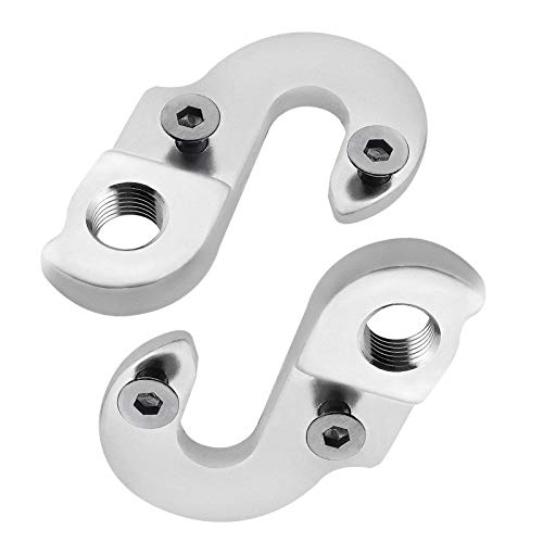 YINETTECH 2 Stück Fahrrad Mech Umwerfer Schaltauge Schaltwerk Haken Adapter Hinten Umwerferhaken Verlängerung Ausfallende YINETTECH 2 Stück Fahrrad Mech Umwerfer Schaltauge Schaltwerk Haken Adapter Hinten Umwerferhaken Verlängerung Ausfallende von YINETTECH