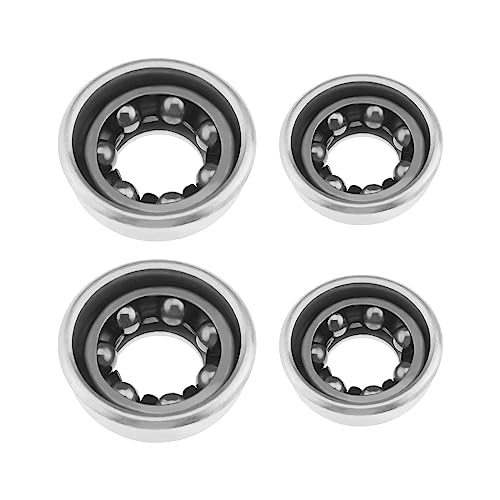 YINETTECH 2PCS Front Axle Cups for 5/16 Front Hub & 2PCS Rear Axle Cups for 3/8 Rear Hub Mountain Bike Bicycle Accessories with 2 Front & 2 Rear Hub Bearings YINETTECH 2PCS Front Axle Cups for 5/16 Front Hub & 2PCS Rear Axle Cups for 3/8 Rear Hub Mountain Bike Bicycle Accessories with 2 Front & 2 Rear Hub Bearings von YINETTECH