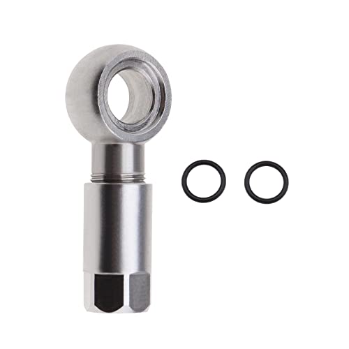 YINETTECH Fahrrad Mountainbike Ölscheiben Zubehör Olive Schlauchadapter Schlaucharmaturen für 5mm Schläuche Kompatibel mit Shimano SLX XT XTR YINETTECH Fahrrad Mountainbike Ölscheiben Zubehör Olive Schlauchadapter Schlaucharmaturen für 5mm Schläuche Kompatibel mit Shimano SLX XT XTR von YINETTECH