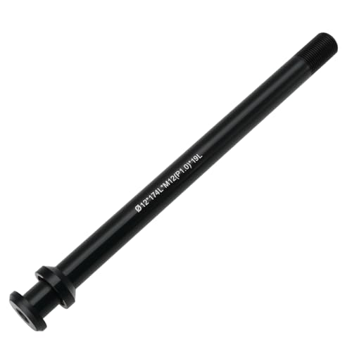 YINETTECH 1PC Bike Thru Hinterachse 12mm X 174mm X 1,0mm Aluminium Legierung Rennrad Thru Achse für Mountainbike Rennrad Spieß Hebel Fahrrad Für Rahmen mit Gewinde M12 x 1,0 mm YINETTECH 1PC Bike Thru Hinterachse 12mm X 174mm X 1,0mm Aluminium Legierung Rennrad Thru Achse für Mountainbike Rennrad Spieß Hebel Fahrrad Für Rahmen mit Gewinde M12 x 1,0 mm von YINETTECH