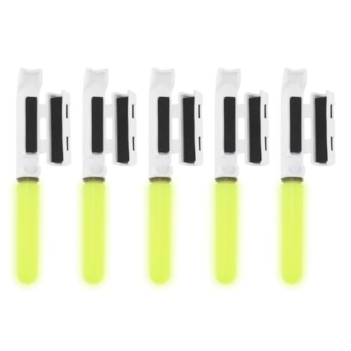 YINETTECH 5 Stück Angelruten Lichter Wasserdichtes Rutenspitzen Licht LED Glühlampe LED Nachtangelsirene Angelruten Spitzenlampe für Meeresangelrute Angelausrüstungszubehör YINETTECH 5 Stück Angelruten Lichter Wasserdichtes Rutenspitzen Licht LED Glühlampe LED Nachtangelsirene Angelruten Spitzenlampe für Meeresangelrute Angelausrüstungszubehör von YINETTECH