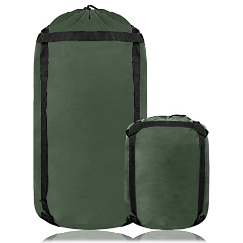 YINXN 46L Kompressionssack für Schlafsack, leicht, wasserdicht, kompakt, Nylon, Aufbewahrungstasche für Camping, Wandern, Reisen, Rucksackreisen von YINXN