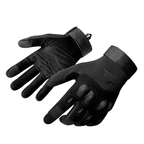 YIWEOG Touchscreen Vollfingerhandschuhe Handgelenk verstellbar Outdoor Sports Radfahren Kletterhandschuhe von YIWEOG