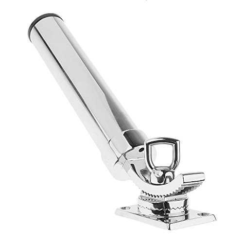 YIZAN Angeln Rutenhalter einstellbar Angelrutenhalter Bootsrutenhalter Silber YIZAN Angeln Rutenhalter einstellbar Angelrutenhalter Bootsrutenhalter Silber von YIZAN