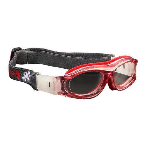 YIZITU Basketballbrille, Fußballbrille für Kinder, schützende Sicherheits-Sportbrille, elastisches Band, angenehm zu tragen von YIZITU