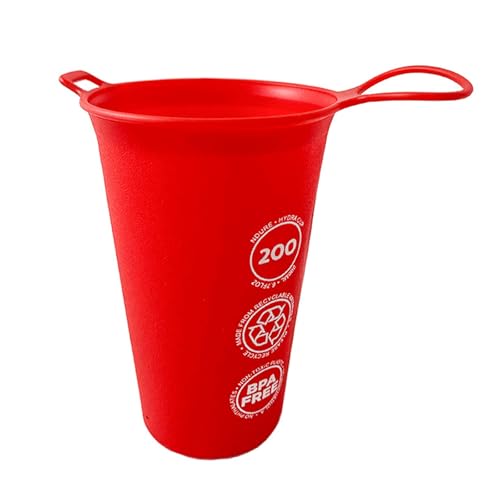 YIZITU Camping Soft Cup Faltbare Sporttasse 200ML Sport Folding Soft Bottle Outdoor Running Cup Dauerhaft YIZITU Camping Soft Cup Faltbare Sporttasse 200ML Sport Folding Soft Bottle Outdoor Running Cup Dauerhaft von YIZITU