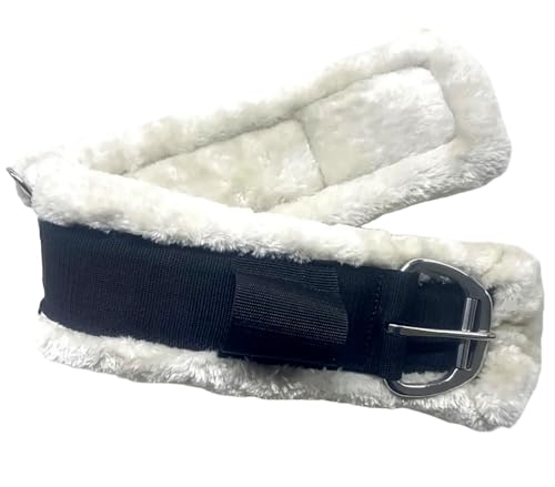 YIZITU Fleece-Gurt für Pferde, Western-Gurt, atmungsaktiv, strapazierfähig, Zubehör für Training YIZITU Fleece-Gurt für Pferde, Western-Gurt, atmungsaktiv, strapazierfähig, Zubehör für Training von YIZITU