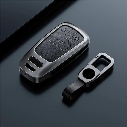 YIZMO Autoschlüssel-Schutzhülle, kompatibel mit Audi A1 A3 8V 8P 8L A4 A5 B8 B9 8T A6 A7 C6 C7 Q3 8U Q5 Q7 4M TT TTS von YIZMO