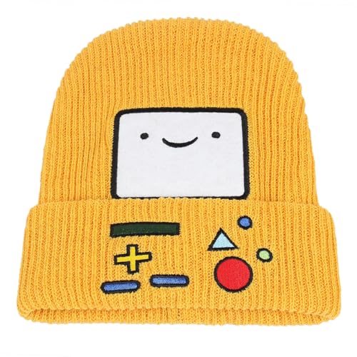 YJHLY Mütze Cartoon Beanies for Women Men Hip Hop Beanie Hat Lovely Warm Knitted Skull Bonnet Ski Skullies-Yellow-One Size von YJHLY