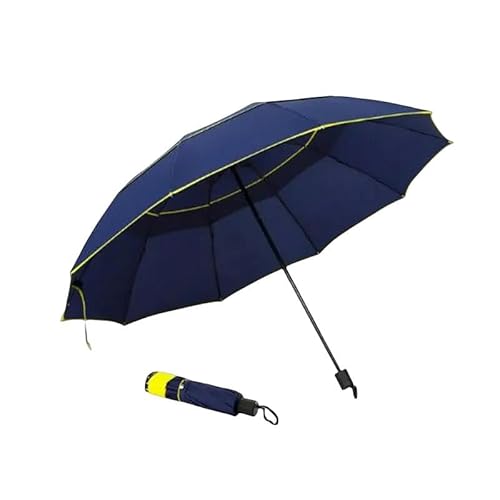 YJHLY Regenschirm Extra Großer Doppelschichtkantenwinddicht Großer Kompakt-1Pc_A von YJHLY